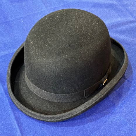 A black Bowler hat